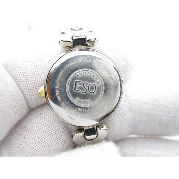 Women's ESQ Swiss Quartz WR Analog 24mm Dial Causal Round Watch (F922) - Picture 3 of 10